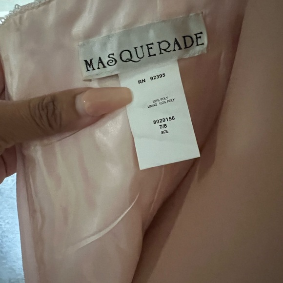 Madison Long Mermaid Formal Prom Dress. Size 7/8.Like New! Worn 1x. Perfect Fit! - Picture 6 of 6